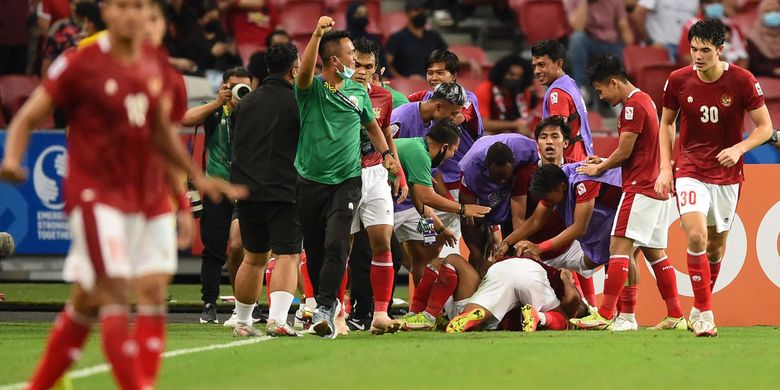 Oops, Rekor Pertemuan Timnas Indonesia dan Thailand