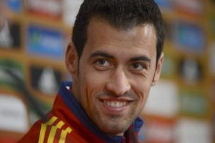 Gelandang Barcelona, Sergio Busquets.