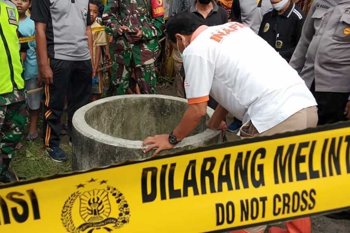 Inilah lokasi seorang petani yang dilaporkan tewas tercebur di sumur berkedalaman 26 meter di Desa Ngengor, Kecamatan Pilangkenceng, Kabupaten Madiun, Jumat (27/11/2020)