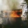 Rumah 2 Lantai di Muna Hangus Terbakar, Diduga karena HP Dicas