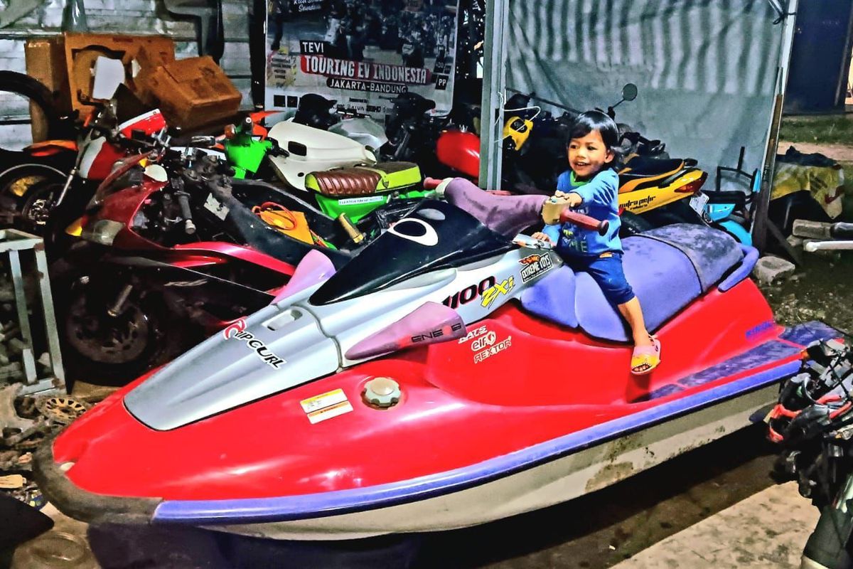 Jetski konversi listrik