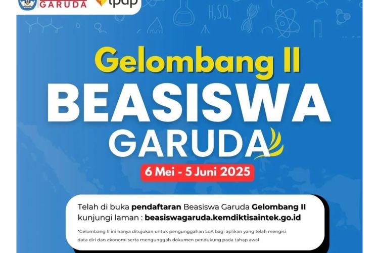 Beasiswa Garuda Gelombang 2 Dibuka, Kuliah S1 Gratis ke Luar Negeri