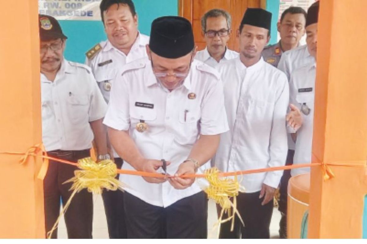 Wali Kota Cilegon Helldy Agustian dalam sebuah acara. 