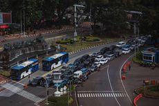 Transjakarta Lakukan Pengalihan Rute Imbas Demo Mahasiswa di Monas dan Depan Gedung DPR