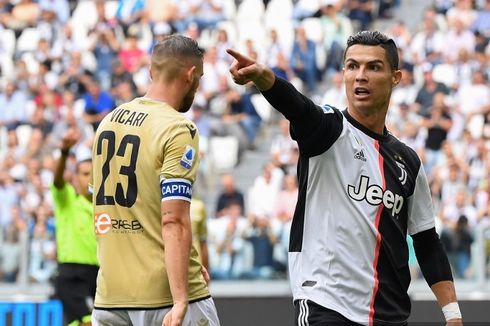 Juventus Vs SPAL, Gol Ronaldo Sempurnakan Kemenangan Si Nyonya Besar