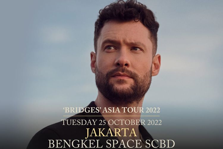 Calum Scott Konser di Jakarta pada 25 Oktober 2022