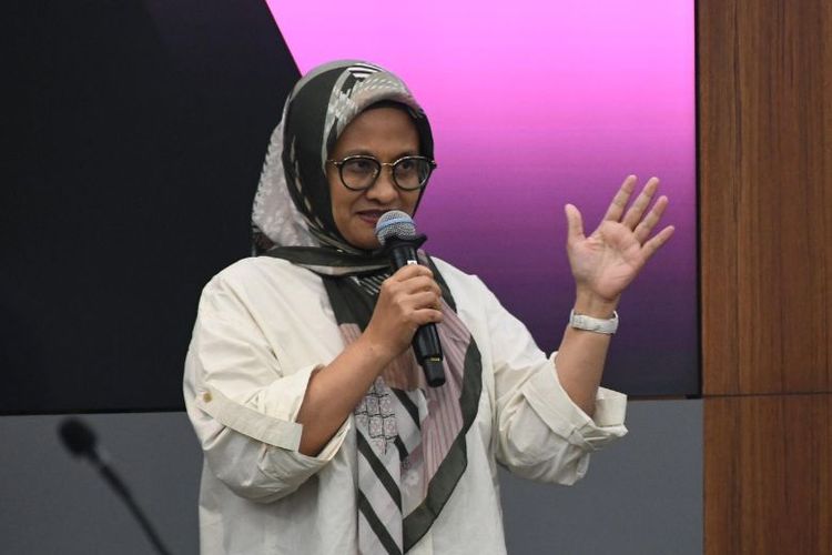 Direktur Utama (Dirut) Telkom Dian Siswarini.