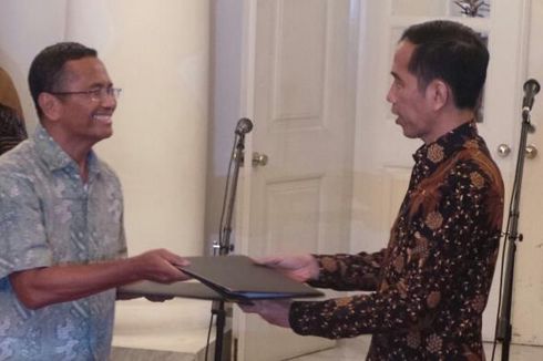 Jokowi Tertawa Didoakan Dahlan Iskan Jadi Presiden