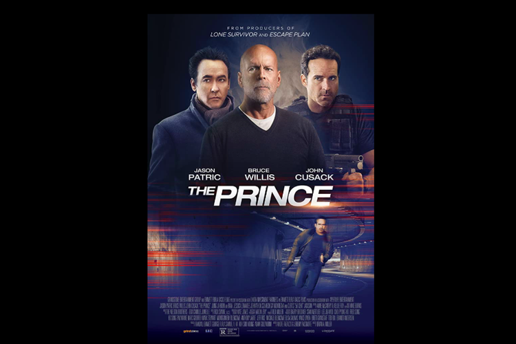 Film The Prince (2014) dibintangi Bruce Willis, Jason Patric, dan John Cusack