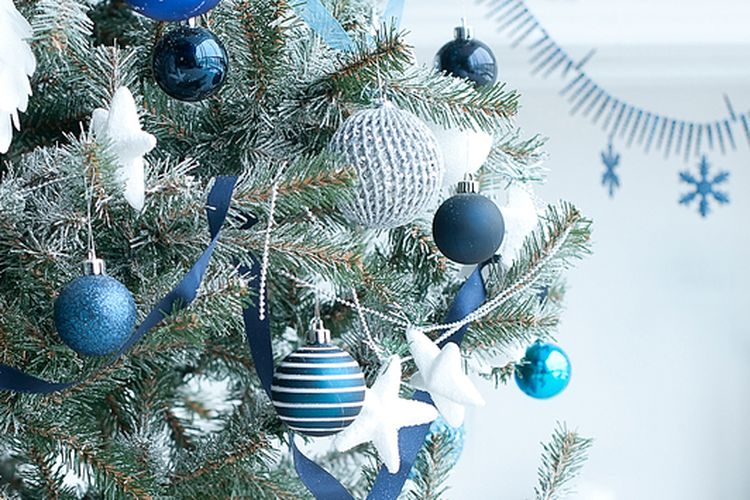 7 Ide Dekorasi Natal dengan Warna Biru, Cantik dan Elegan Halaman all - Kompas.com