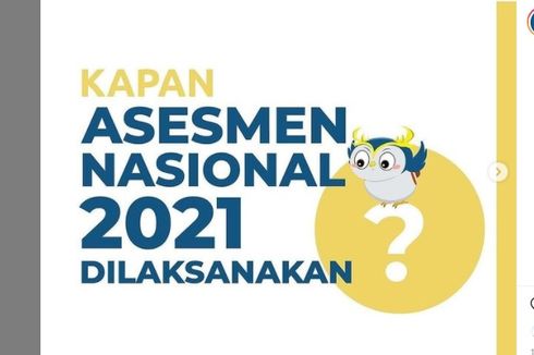 Catat Ya, Ini Jadwal Asesmen Nasional 2021 Jenjang SD-SMA