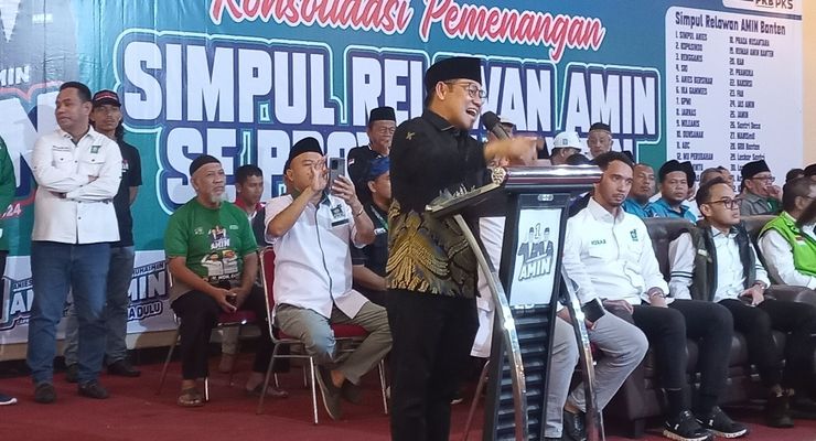 Cak Imin: Saya Dapat Bocoran, Anies-Muhaimin Menang Tipis di Banten