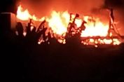 Truk Ekspedisi Terbakar di Tol Pemalang-Batang Km 306 
