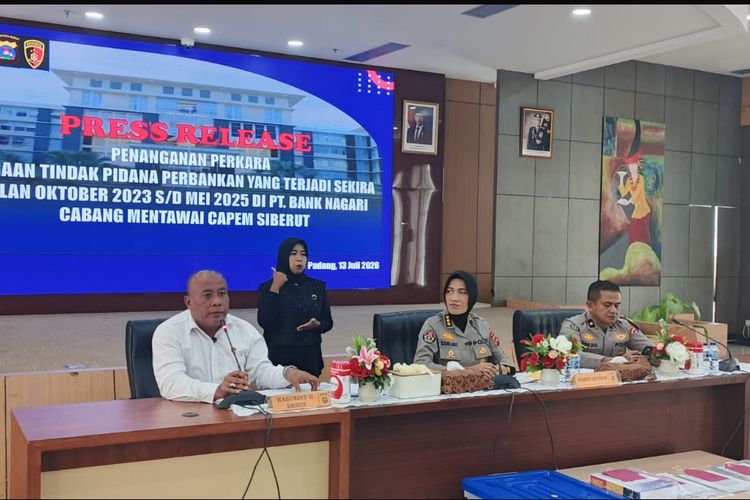 Kredit Fiktif KUR Bank Nagari Rp 50 Miliar di Mentawai, Eks Pimpinan Cabang Jadi Tersangka