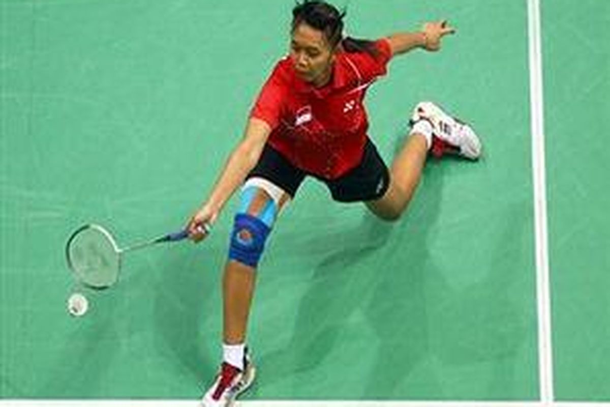 Maria Kristin, jadi pemain andalan Djarum Kudus.