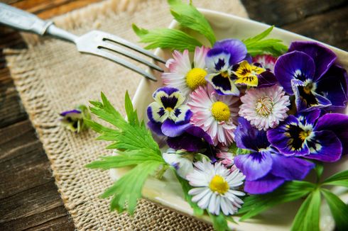 Cara Segarkan Edible Flower yang Sudah Layu, Jangan Dibuang