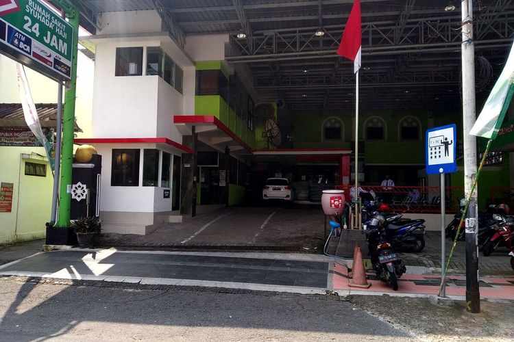 Rumah Sakit Syuhada Haji di Jalan Tanjung, Kota Blitar.