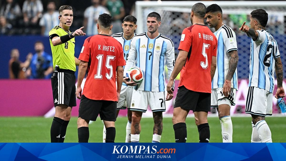 Sederet Kontroversi Laga Argentina Vs Mesir, Pelatih The Pharaohs Singgung Messi dan Wasit