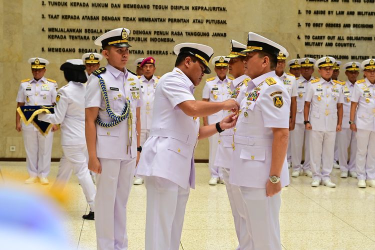 Laksamana Madya TNI Edwin Resmi Jabat Wakil Kepala Staf Angkatan Laut