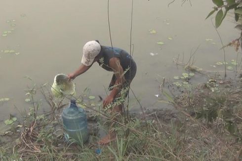 Kesulitan Air Bersih, Warga Terpaksa Gunakan Air Bekas Galian