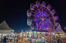 Pasar Malam Sekaten Solo, Ada Wahana Permainan, Kuliner, hingga Thrifting