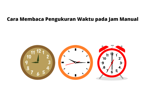 Cara Membaca Pengukuran Waktu pada Jam Manual