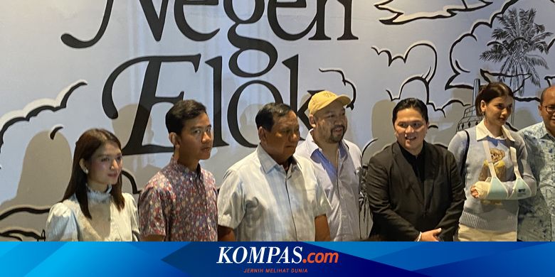 Hadiri Festival Besutan Anaknya, Prabowo: Karya-karyanya Bagus