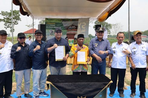 PLTS Irigasi PT Bukit Asam Sejahterakan Petani di Lampung Tengah