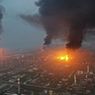 Kebakaran di Kompleks Pabrik Kimia Shanghai, Ledakan Terdengar hingga 6 Km Jauhnya