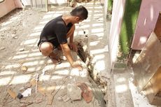Penyintas Tanah Retak di Sukabumi Resah, Tanah Kembali Bergerak dan Rumah Retak