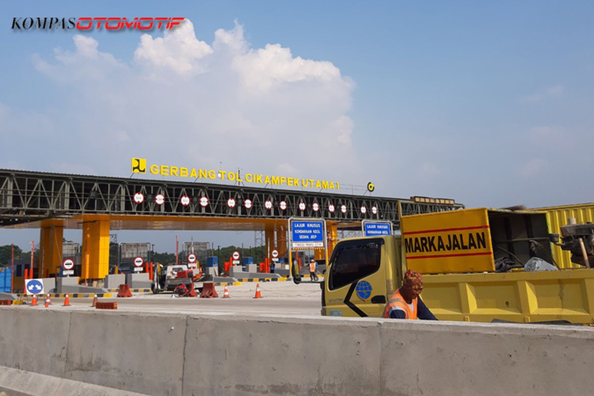 Gerbang Tol Cikampek Utama I di KM 70