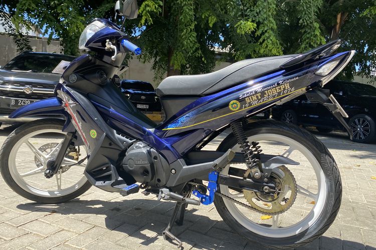 Kulik Yamaha Lexam Listrik Karya Anak SMK, Jarak Tempuh Tembus 100 Km. Motor Listrik unik buatan remaja