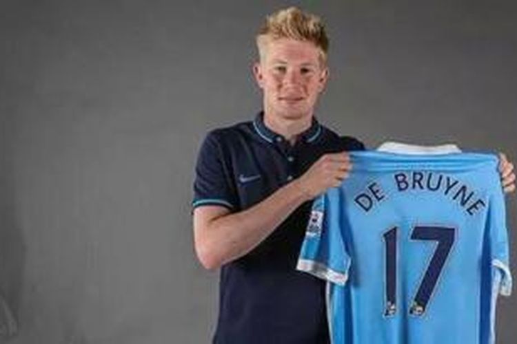 Pemain baru Manchester City, Kevin De Bruyne.