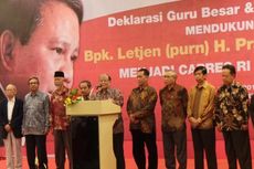 Prabowo Terkejut Ratusan Guru Besar Mendukungnya Jadi Capres