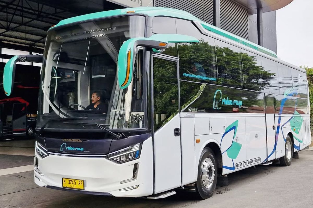 Bus baru PO Rimba Raya