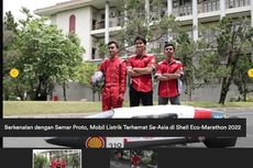 Mobil Listrik Buatan UGM Paling Hemat Se-Asia di Shell Eco-Marathon