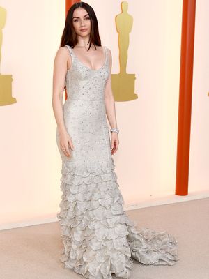 HOLLYWOOD, CALIFORNIA - MARCH 12: Ana De Armas attends the 95th Annual Academy Awards on March 12, 2023 in Hollywood, California.   Arturo Holmes/Getty Images /AFP (Photo by Arturo Holmes / GETTY IMAGES NORTH AMERICA / Getty Images via AFP)