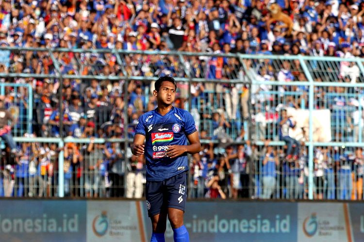 Pemain Arema FC, Hendro Siswanto.