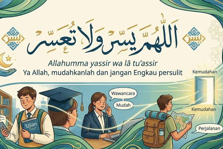 Allahumma Yassir Wala Tu'assir Artinya Apa? Arab, Latin, dan Maknanya