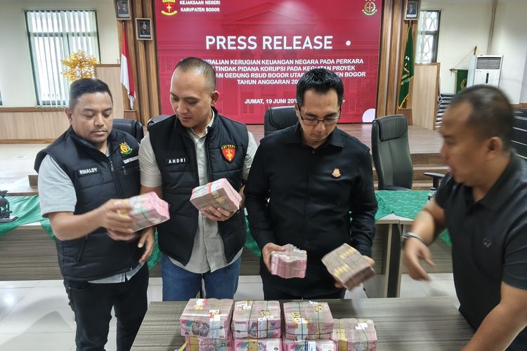 Korupsi Pembangunan RSUD Parung Bogor Rugikan Negara Rp 9 Miliar, Baru Rp 1,1 Miliar yang Dikembalikan