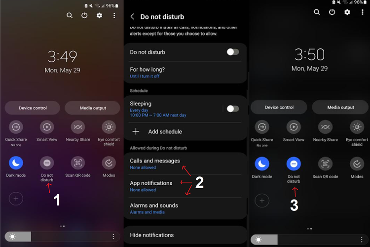 Cara mengaktifkan mode Do Not Disturb di ponsel Android