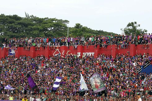 Kreatif, Persik Kediri Manfaatkan Stadion Brawijaya Untuk Tambah Pemasukan