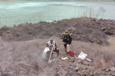 Air Kawah Kelud Berubah Warna, Ini Penjelasan Petugas Pos Pantau Gunung Kelud