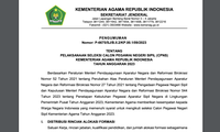 Daftar Lengkap Lowongan CPNS Dosen Kementerian Agama 2023