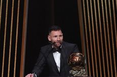 Messi Bicara Haaland-Mbappe di Pidato Kemenangan Ballon d'Or 2023