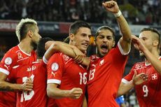 Dua Gol Schaer Bawa Swiss Kian Dekat Menuju Brasil