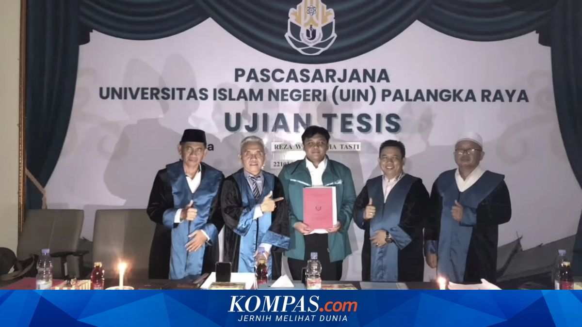 Gara-gara Mati Listrik, Ujian Tesis di UIN Palangka Raya Diterangi Lilin dan Senter Hp