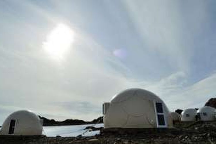 The White Desert, hotel bintang lima di Kutub Selatan.