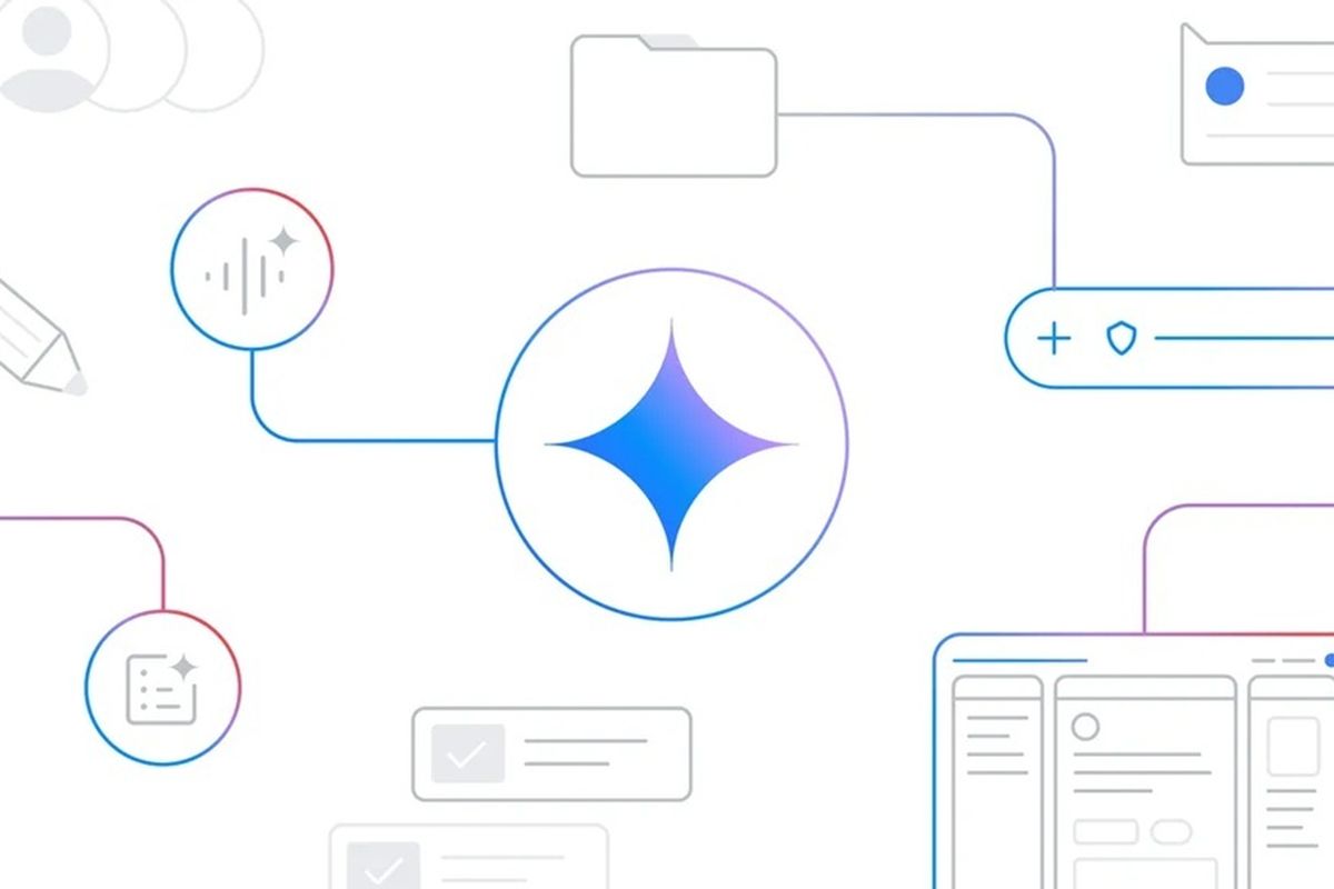 Ilustrasi Google AI Gemini untuk sekolah