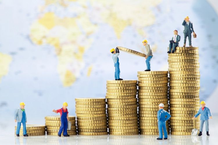 Ilustrasi pertumbuhan ekonomi.